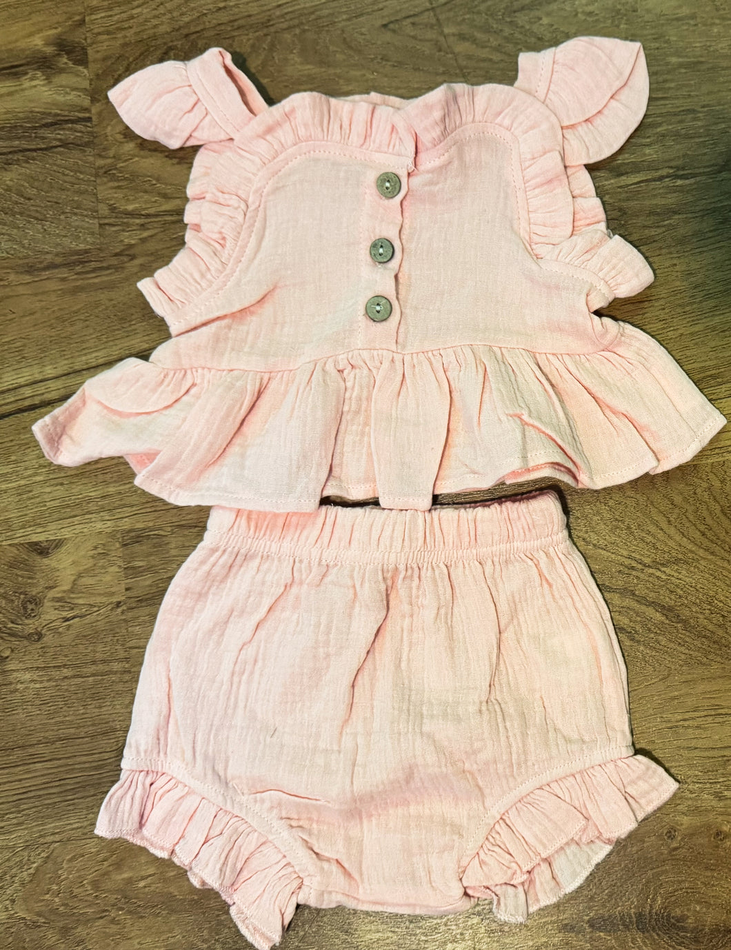 Pink Ruffle Set