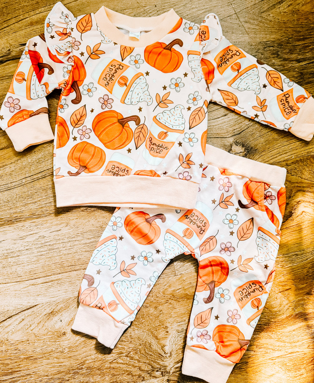 Pumpkin Spice Jogger Set