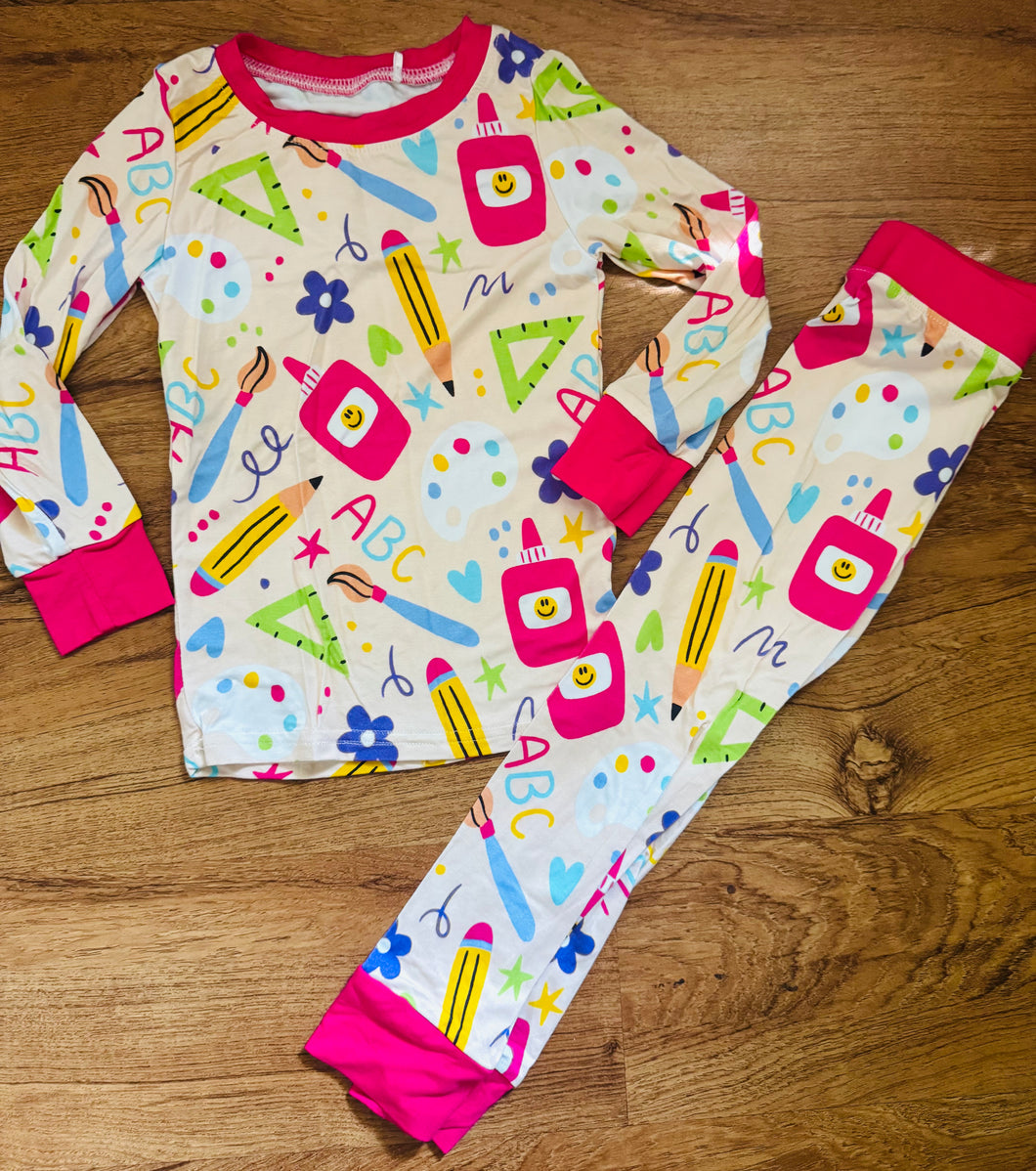 School Bamboo 2-Piece set