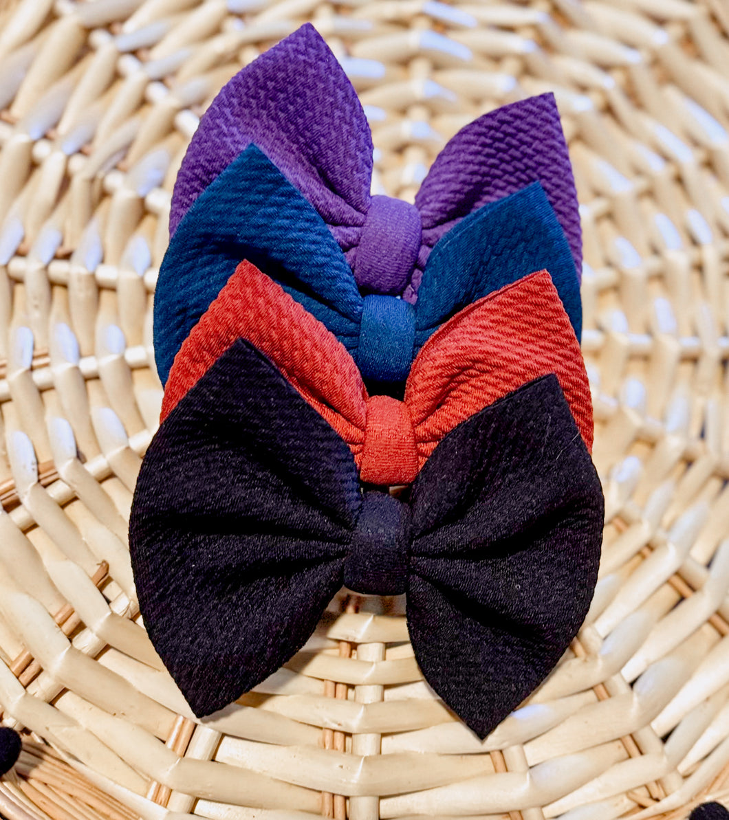 4” Small Bow Bundle (Please put clips or on nylon at checkout)