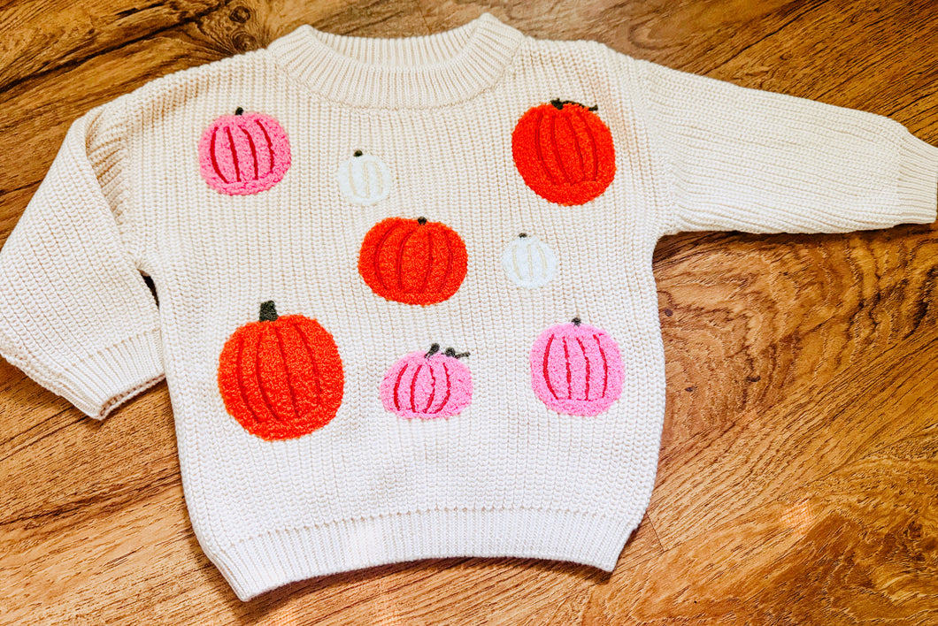 Pumpkin Patch Knit Sweater